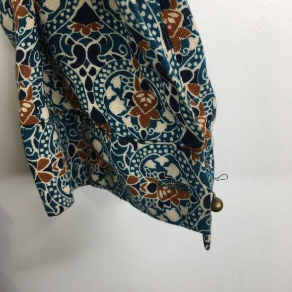 Daniel Rainn• Cinched Waist Blouse Top Long Sleeve Size M - Picture 3 of 6